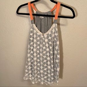 Jolt juniors tank top floral pattern
